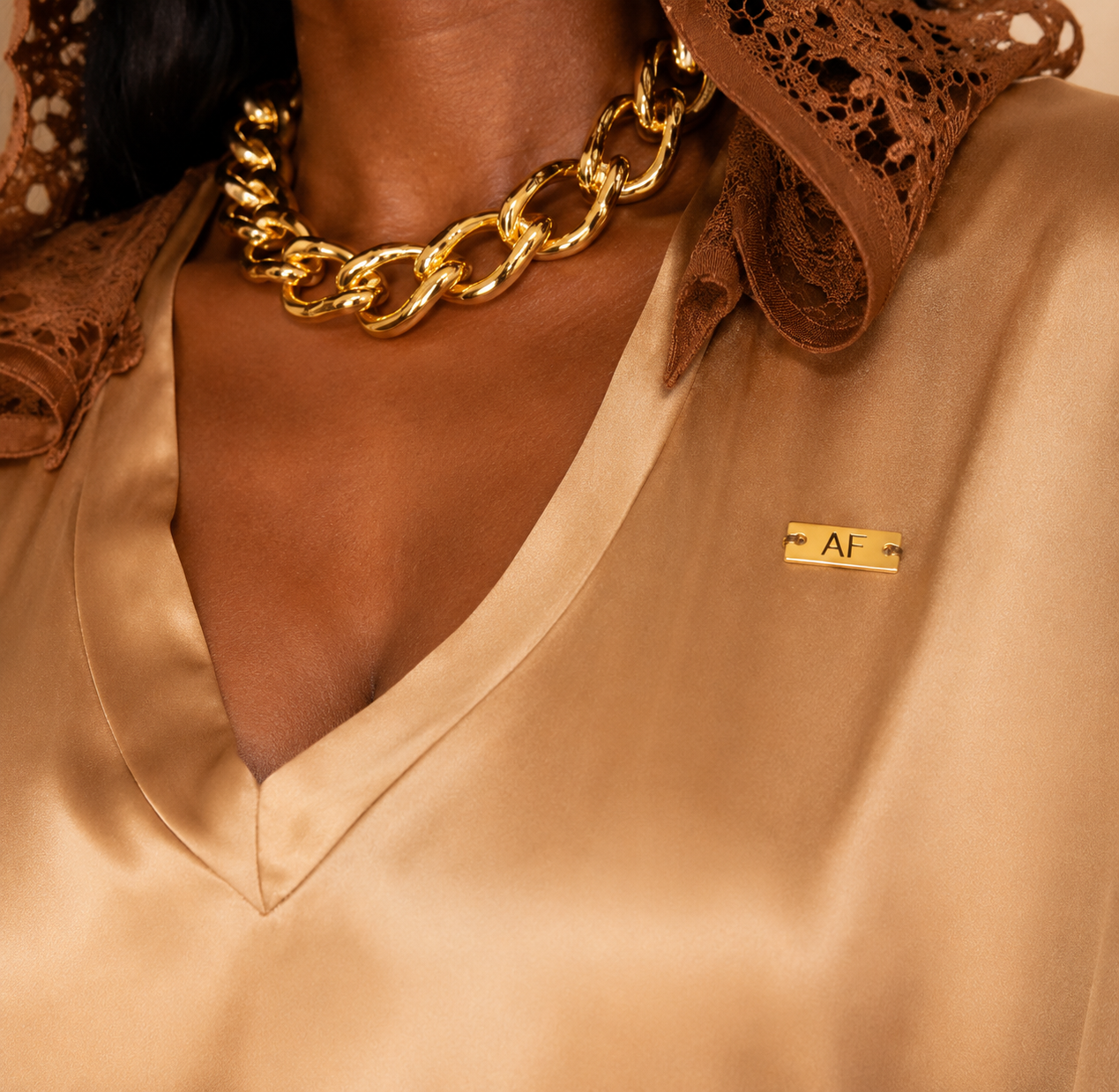 Fatouna – Beige & Marron
